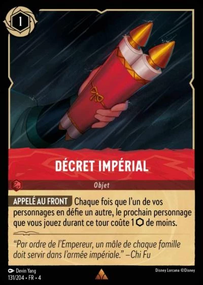 Décret impérial [Chapitre 4 131/204 FR]