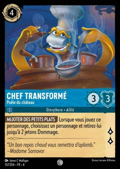 Chef Transformé - Poêle du château [Chapitre 4 157/204 FR]