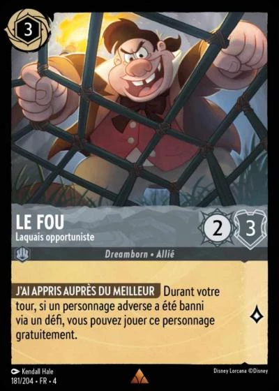 Le Fou - Laquais opportuniste [Chapitre 4 181/204 FR]