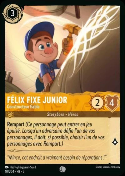 Félix Fixe Junior - Constructeur fiable [Chapitre 5 10/204 FR]