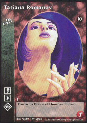 Tatiana Romanov [Tenth set] - VTES CCG