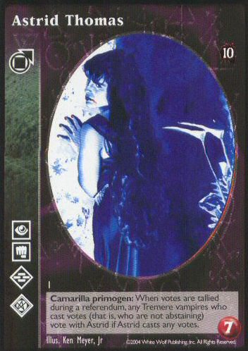 Astrid Thomas [Tenth set] - VTES CCG