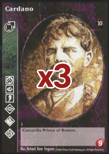 Cardano [Tenth set] - VTES CCG