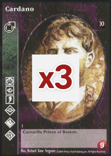 Cardano [Tenth set] - VTES CCG