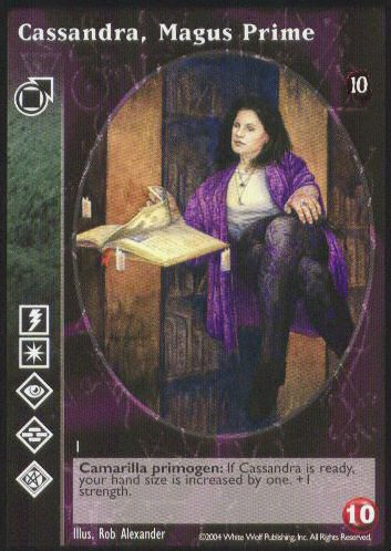 Cassandra, Magus Prime [Tenth set] - VTES CCG