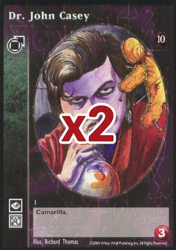 Dr. John Casey [Tenth set] - VTES CCG
