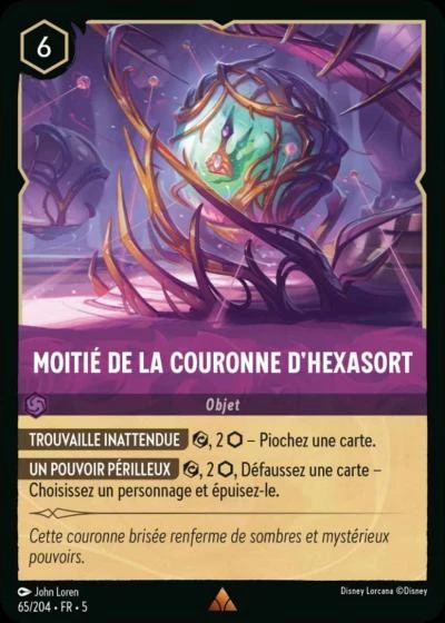 Moitié de la couronne d'Hexasort [Chapitre 5 65/204 FR]