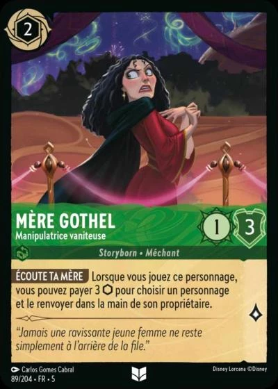 Mère Gothel - Manipulatrice vaniteuse [Chapitre 5 89/204 FR]