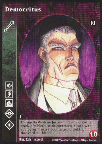 Democritus [Tenth set] - VTES CCG