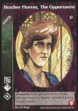 Heather Florent, The Opportunist [Tenth set] - VTES CCG