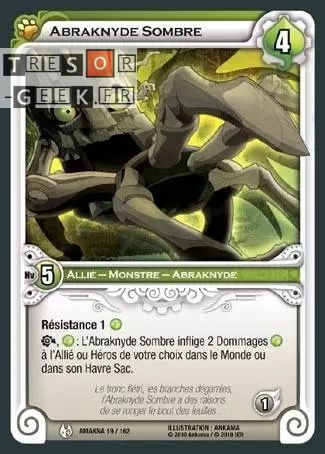 Abraknyde Sombre [Amakna 19/162 WAKFU] - Wakfu TCG - Amakna - Français (FR) - OCCASION