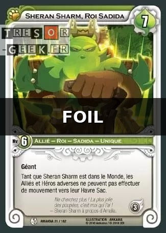 Sheram Sharm, Roi Sadida [Amakna 21/162 WAKFU]