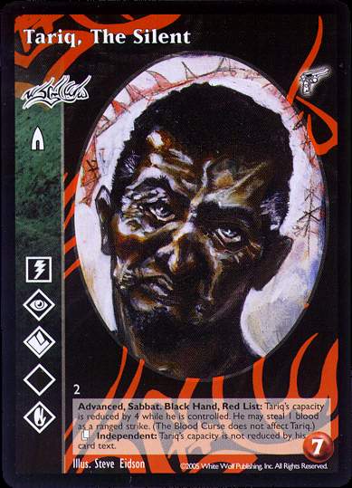 Tariq, The Silent [KMW set] - VTES CCG