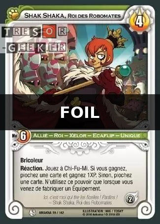 Shak Shaka, Roi des Robomates [Amakna 59/162 WAKFU]