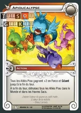 Apioucalypse [Amakna 93/162 WAKFU] - Wakfu TCG - Amakna - Français (FR) - OCCASION
