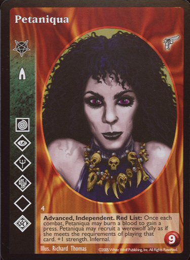 Petaniqua (Advanced) [KMW set] - VTES CCG