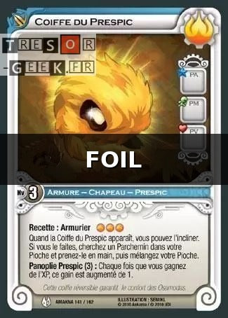 Coiffe du Prespic [Amakna 141/162 WAKFU]