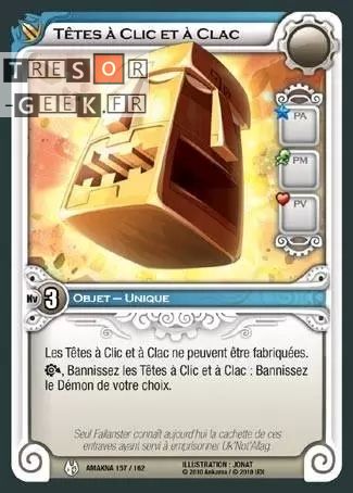 Têtes à Clic et à Clac [Amakna 157/162 WAKFU] - Wakfu TCG - Amakna - Français (FR) - OCCASION