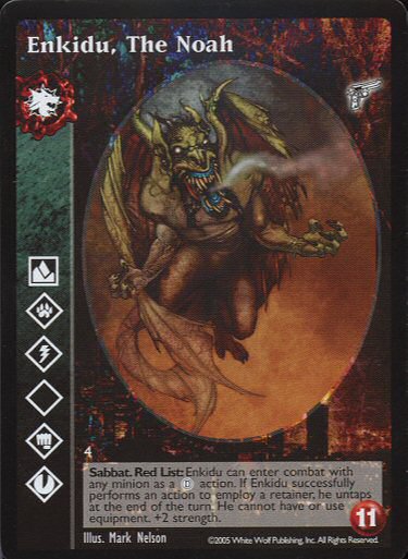 Enkidu, The Noah [KMW set] - VTES CCG