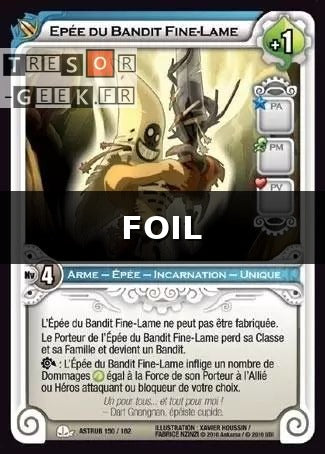 Épée du Bandit Fine-Lame [Astrub 150/162 WAKFU]
