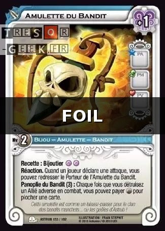Amulette du Bandit [Astrub 153/162 WAKFU]