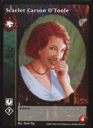 Scarlet Carson O'Toole [KMW set] - VTES CCG
