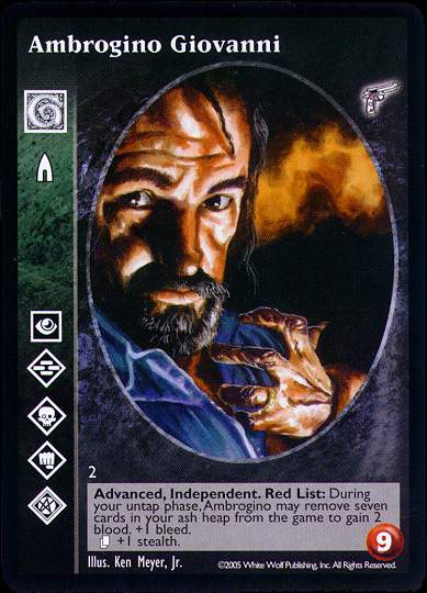 Ambrogino Giovanni [KMW set] - VTES CCG