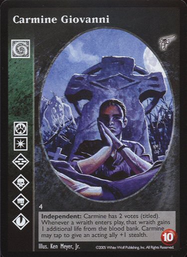 Carmine Giovanni [KMW set] - VTES CCG