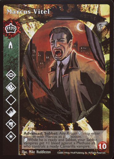 Marcus Vitel [KMW set] - VTES CCG