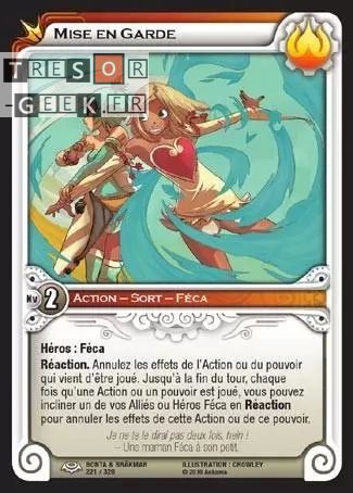 Mise en Garde [Bonta & Brâkmar 221/320 WAKFU]