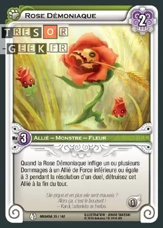 Rose Démoniaque [Dofus Collection 22/100 WAKFU] - Wakfu TCG - Dofus Collection - Français (FR) - OCCASION