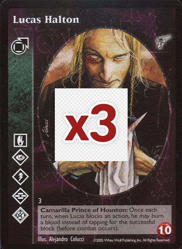 Lucas Halton [KMW set] - VTES CCG
