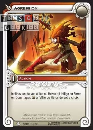 Agression [Dofus Collection 76/100 WAKFU] - Wakfu TCG - Dofus Collection - Français (FR) - OCCASION