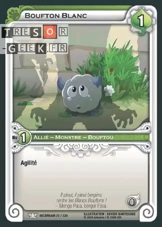 Boufton Blanc [Incarnam 22/320 WAKFU] - Wakfu TCG - Incarnam - Français (FR) - OCCASION