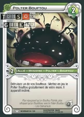 Polter Bouftou [Incarnam 26/320 WAKFU] - Wakfu TCG - Incarnam - Français (FR) - OCCASION