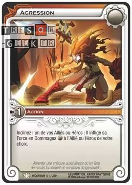 Agression [Incarnam 171/320 WAKFU] - Wakfu TCG - Incarnam - Français (FR) - OCCASION