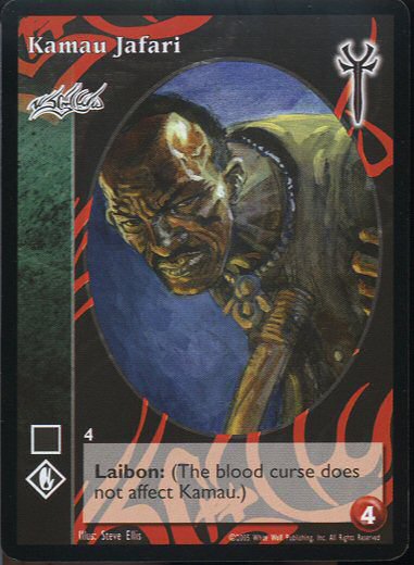 Kamau Jafari [LoB set] - VTES CCG