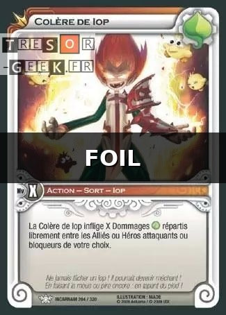 Colère de Iop [Incarnam 204/320 WAKFU]