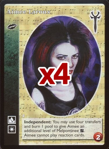 Aimee Laroux [LoB set] - VTES CCG