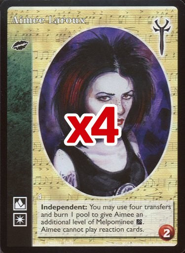 Aimee Laroux [LoB set] - VTES CCG