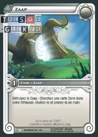 Zaap [Incarnam 246/320 WAKFU] - Wakfu TCG - Incarnam - Français (FR) - OCCASION