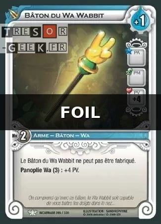 Bâton du Wa Wabbit [Incarnam 285/320 WAKFU]