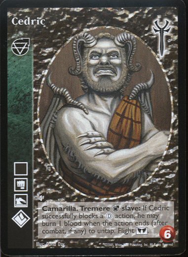 Cedric [LoB set] - VTES CCG