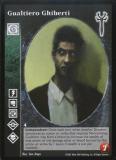 Gualtiero Ghiberti [LoB set] - VTES CCG