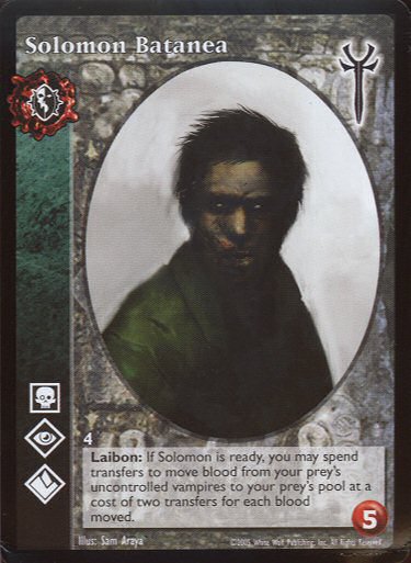 Solomon Batanea [LoB set] - VTES CCG