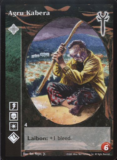 Agru Kabera [LoB set] - VTES CCG