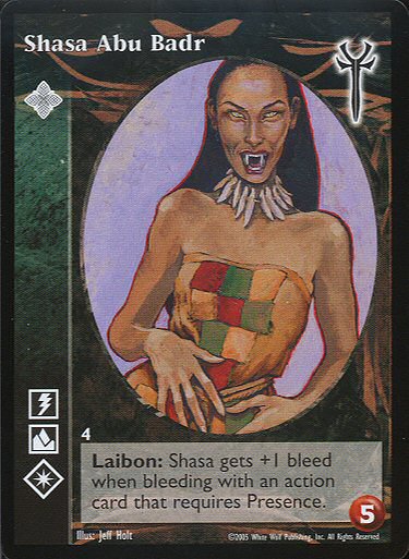 Shasa Abu Badr [LoB set] - VTES CCG