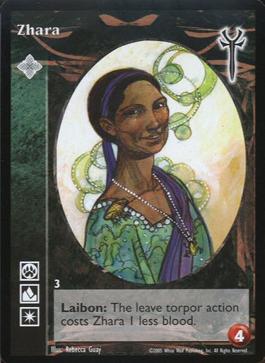 Zhara [LoB set] - VTES CCG