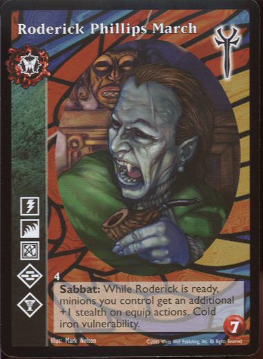 Roderick Phillips March [LoB set] - VTES CCG