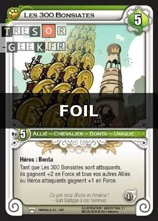 Les 300 Bonsiates [Pandala 23/162 WAKFU]